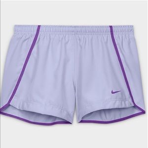 New girls Nike running shorts